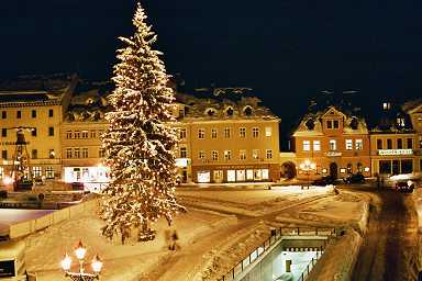 Winter im Erzgebirge. 